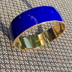 JCREW blue bangle bracelet